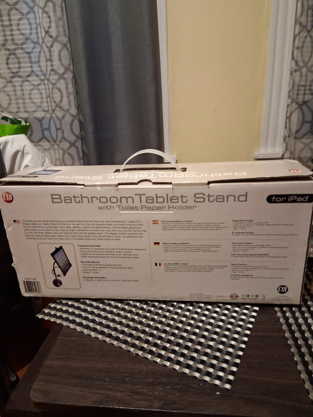 CTA Digital Bathroom Tablet Stand for iPad - photo 5
