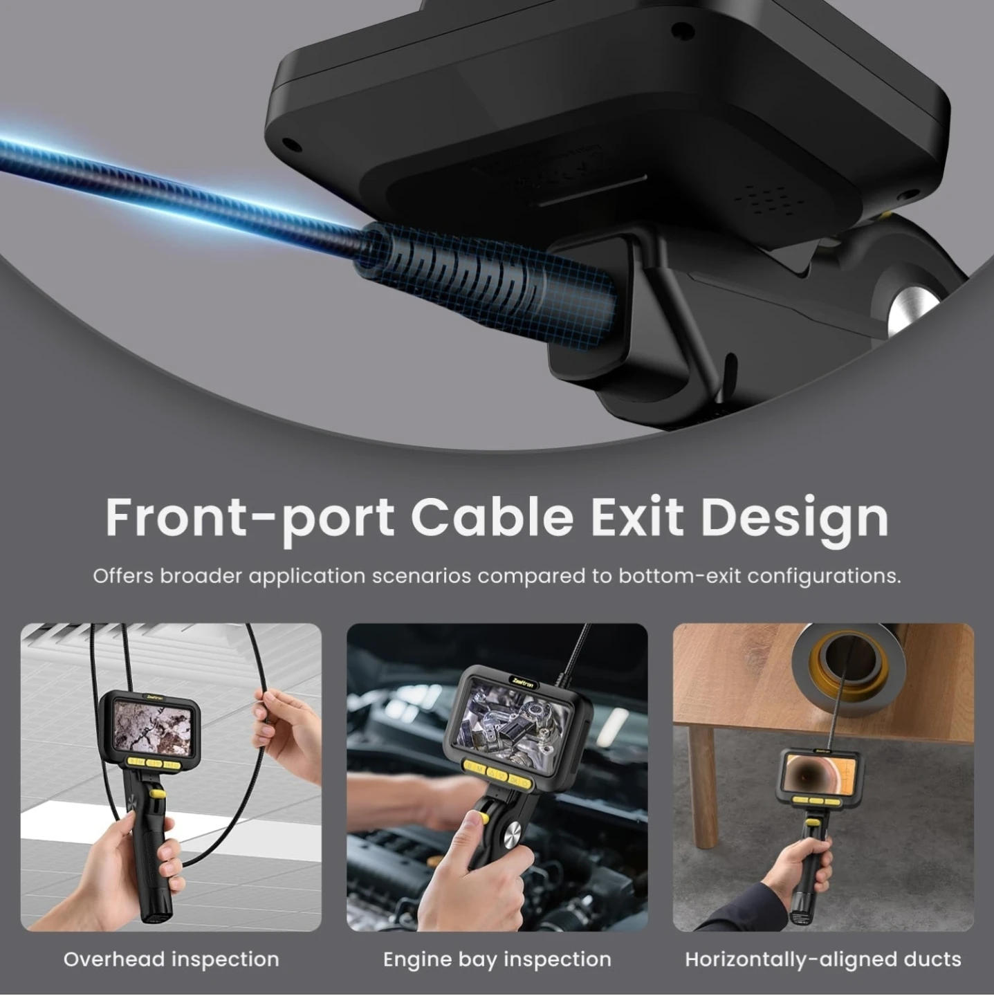 Zealtron Two-Way Articulating Borescope Camera 🏈 - photo 2
