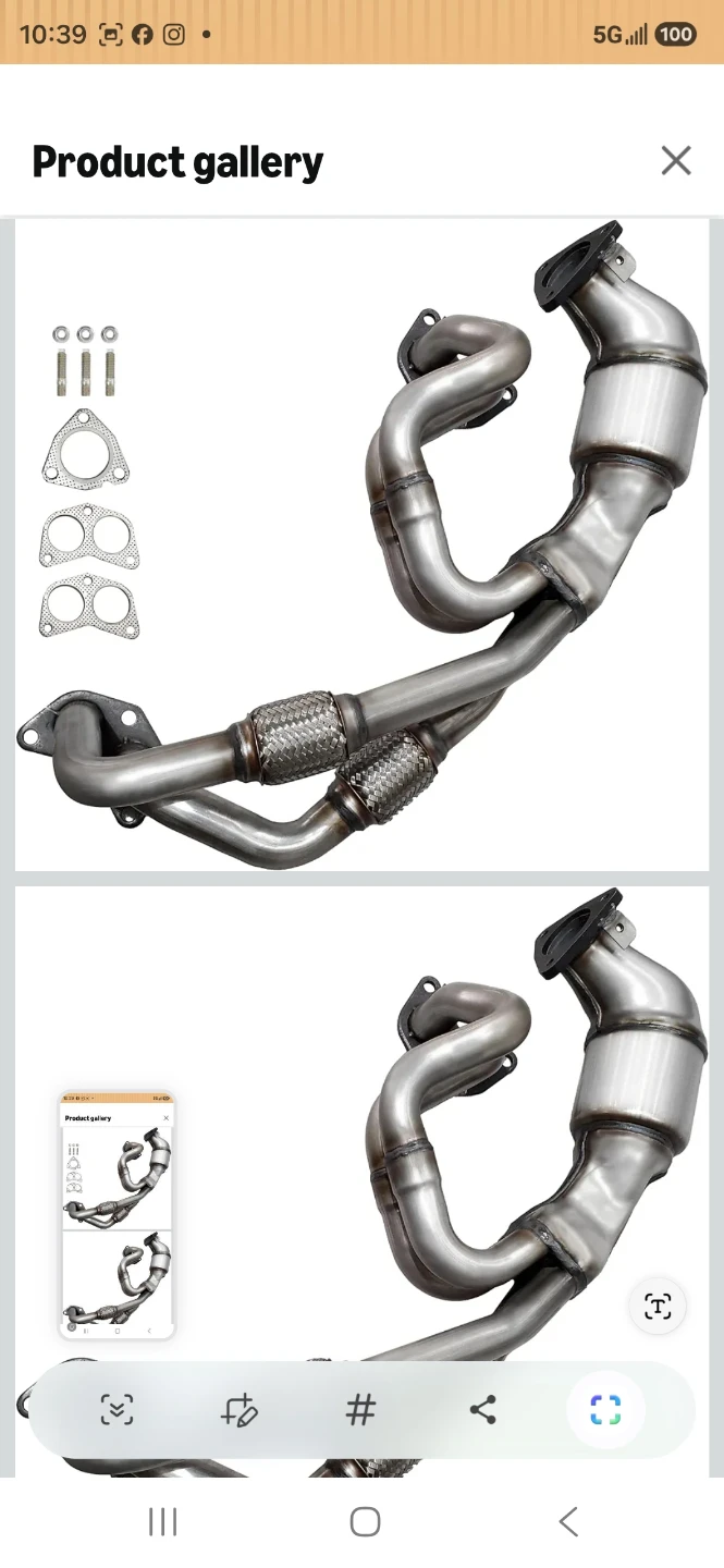 JT Exhaust Catalytic Converter for Subaru 2.5L - photo 5