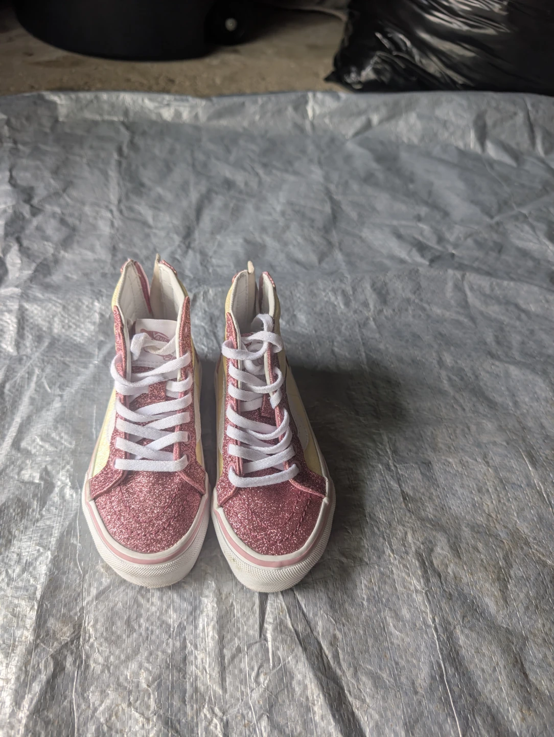Vans Toddler Glitter High-Top Shoes 10.5 - photo 3