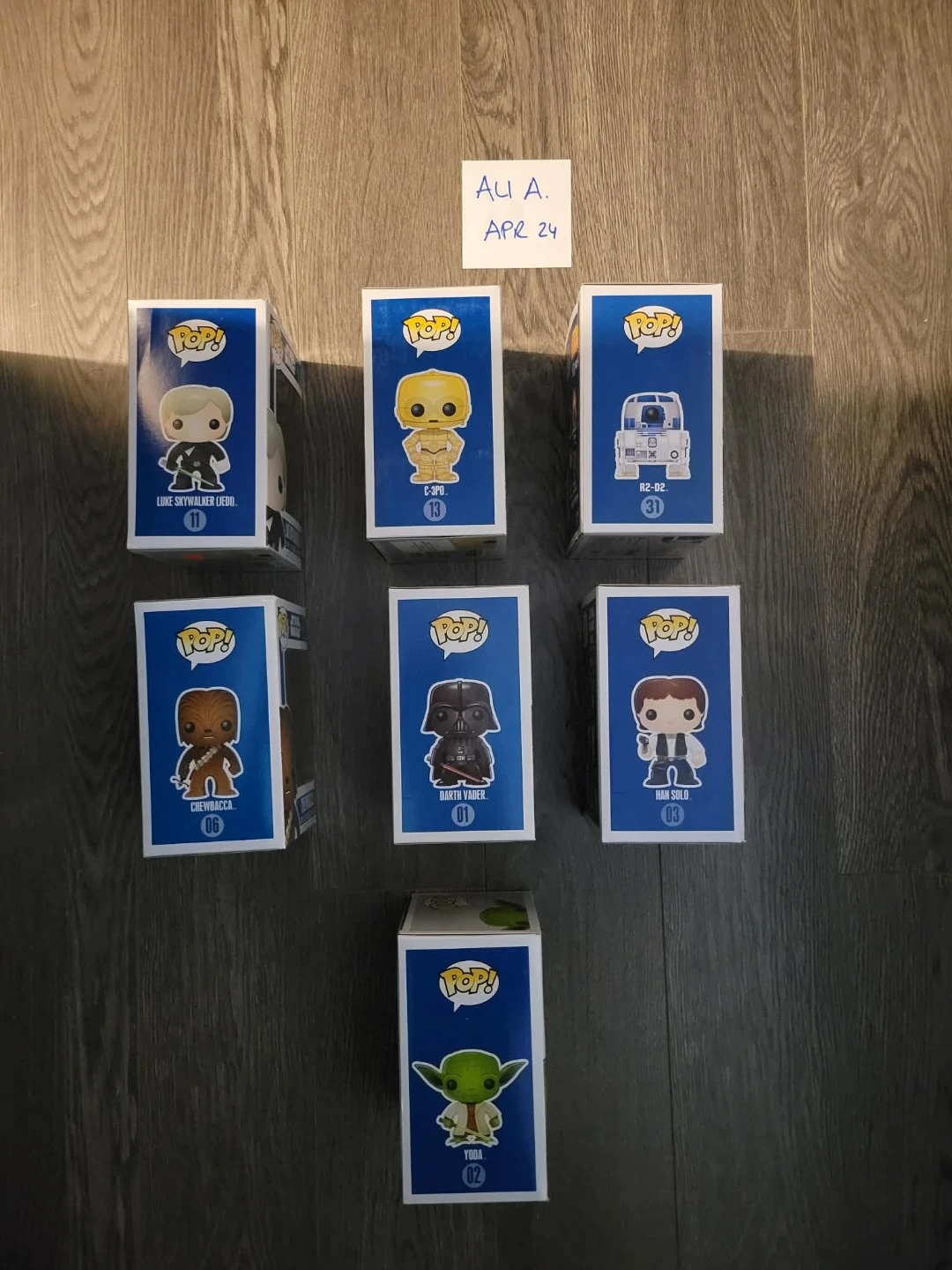 Early Release Original series Star Wars Funko Pops - photo 4