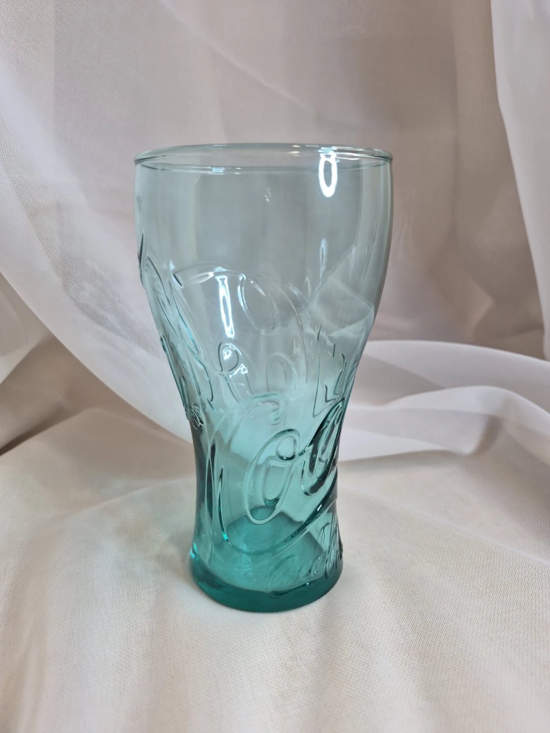 Collectible 5 3/4" x 3" Coca-Cola Glass Coke Glass  14 Oz - photo 3