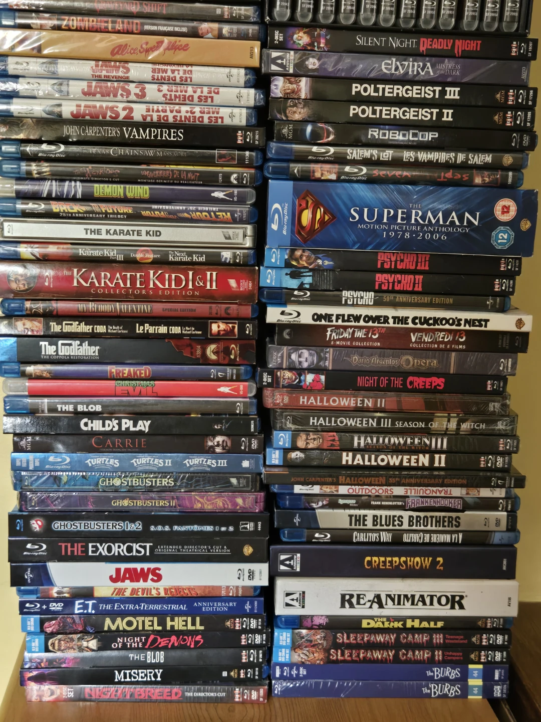Collection of Horror and Classic Blu-ray Movies - photo 2