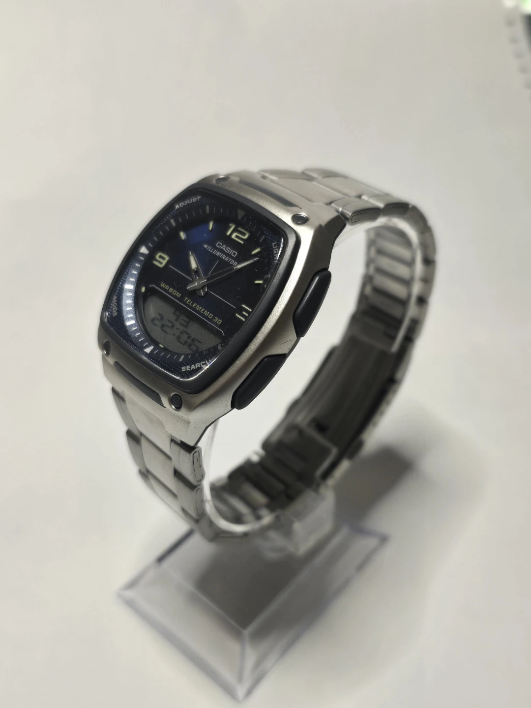 Casio Men's Ana-Digi Watch Blue AW81D-2AV - photo 2