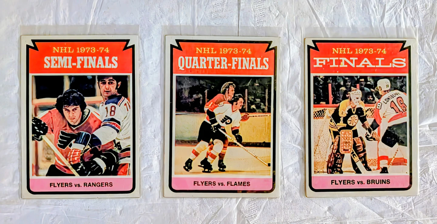 Vintage 1974 Topps NHL Hockey Cards Philadelphia Flyers - photo 2