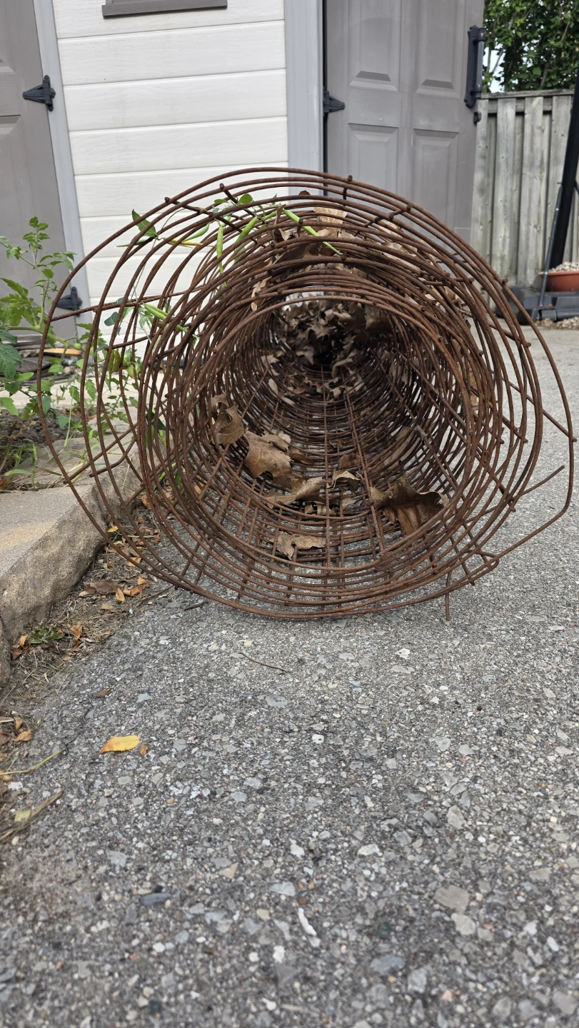 Concrete Roll of Mesh