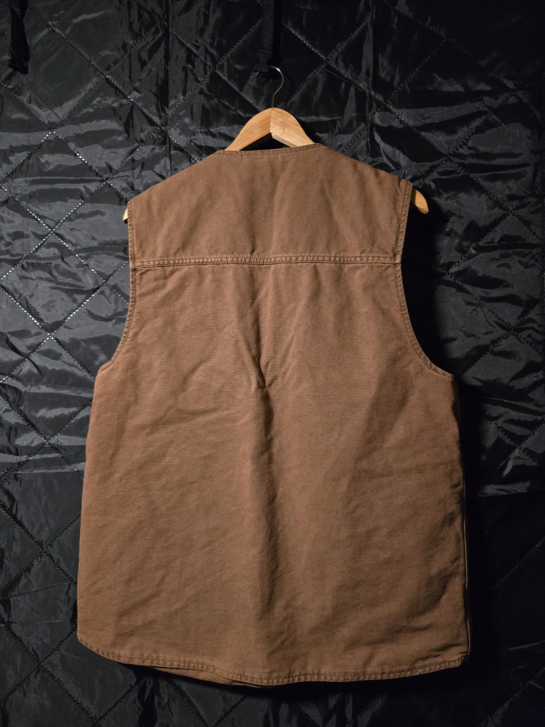 Carhartt WIP Brown Work Vest - photo 2