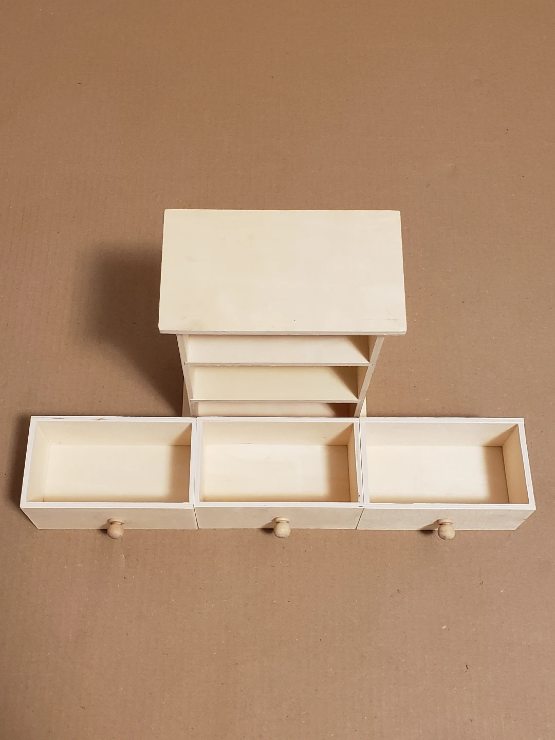 🏈 Small Wooden Organizer - photo 4