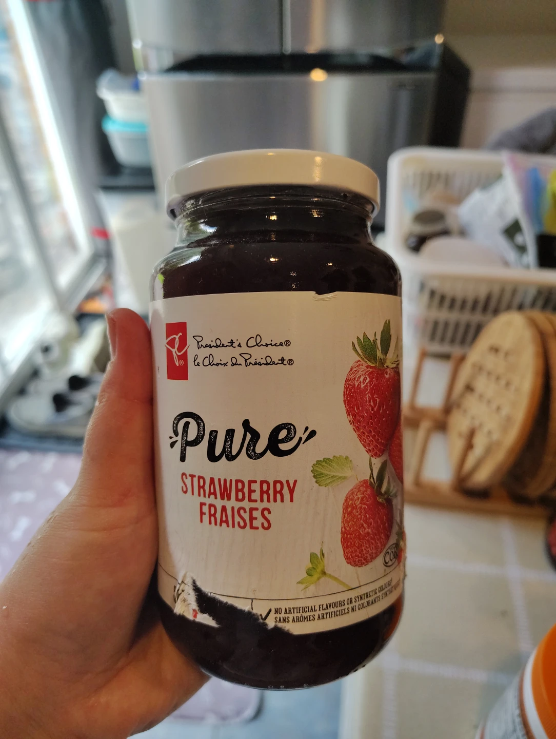 President's Choice Pure Strawberry Fruit Spread