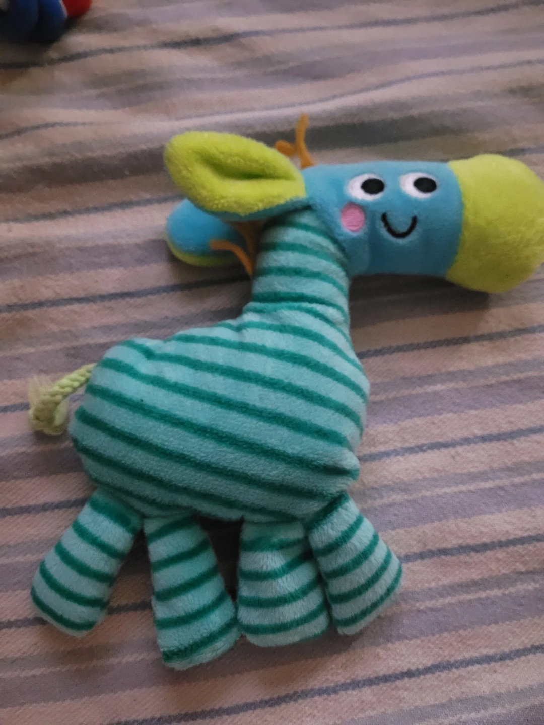 Zolux Rio Green Giraffe Puppy Toy,