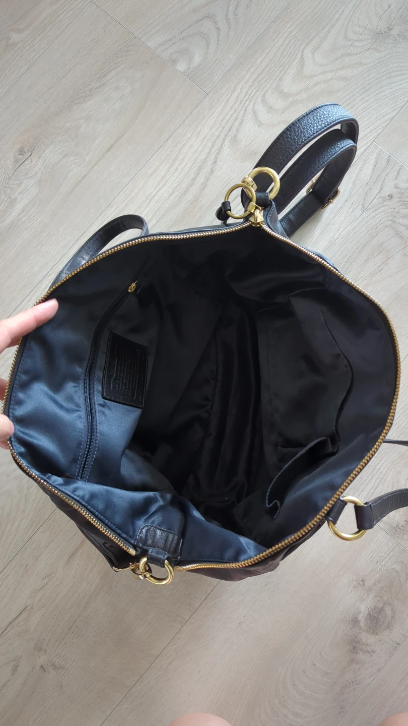 Coach Black Leather Handbag - photo 4