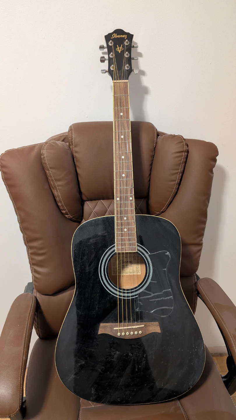 Ibanez Acoustic Guitar V50NJP-BKN - photo 3