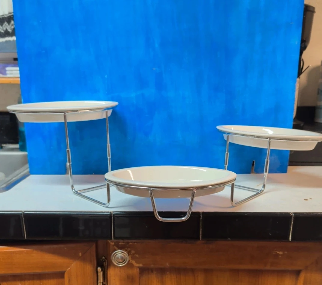 3-Piece Buffet Serving Stand Set