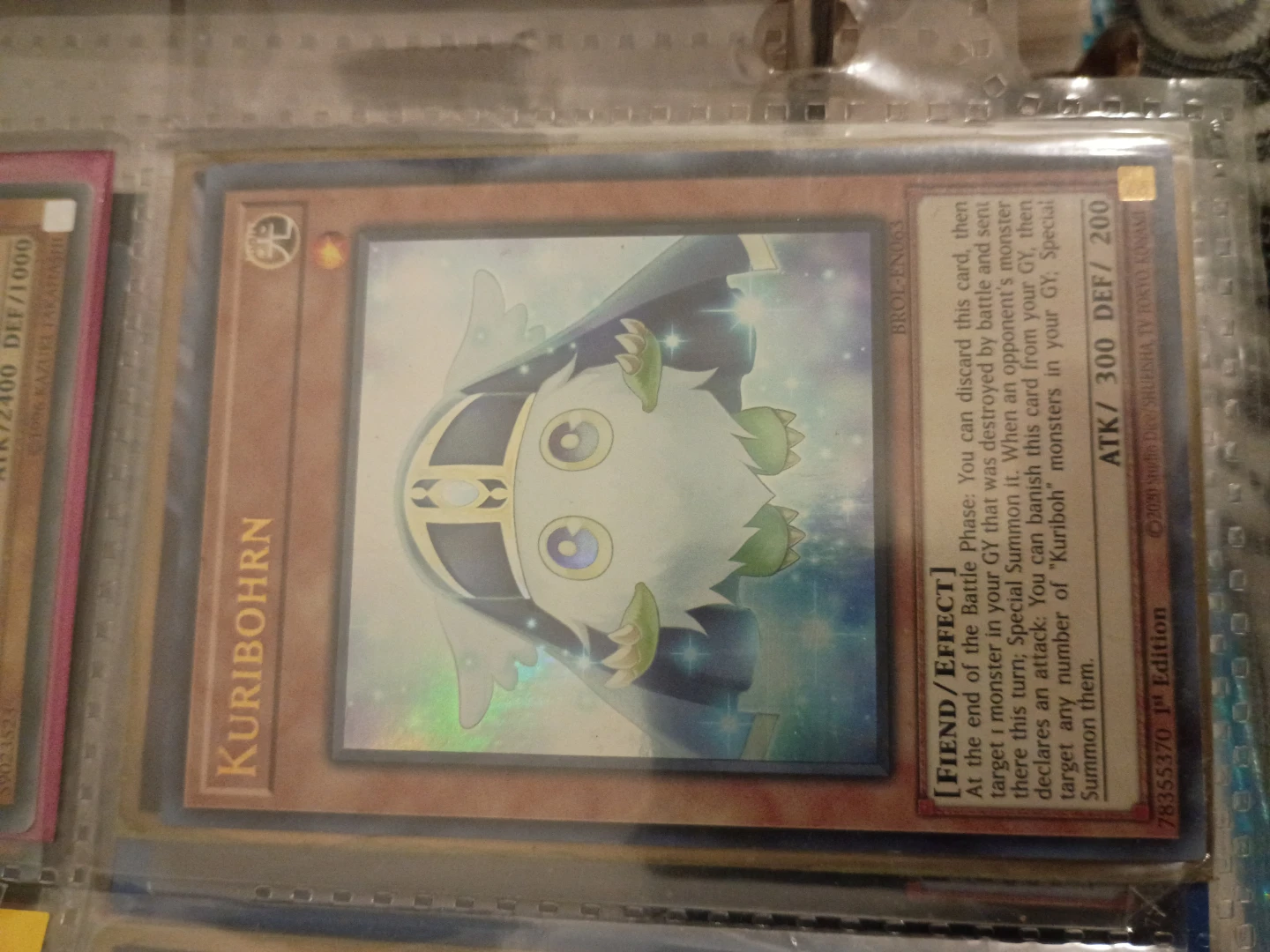 Yu-Gi-Oh! Kuribohrn 🏈 1st Edition