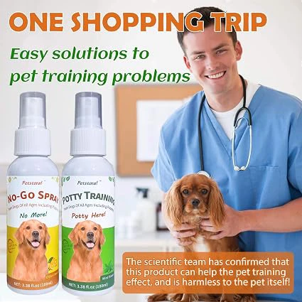 Petstoral Not Here Potty Training Spray Pack - Citrus & Mint - photo 4