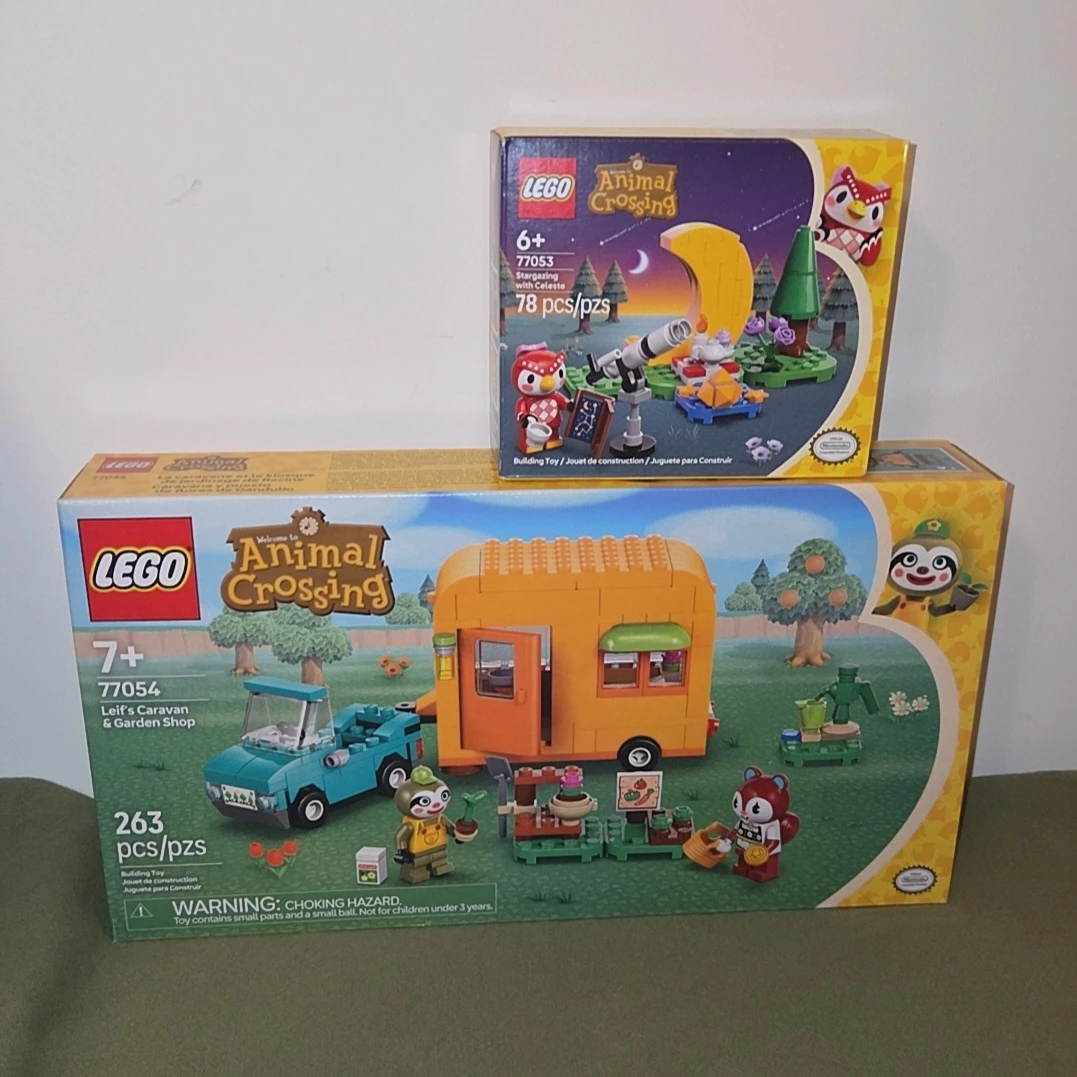 LEGO Animal Crossing 77053 and 77054 Sets