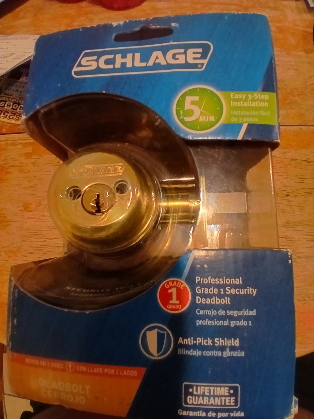 Set of 4 Assorted Door Locks and Deadbolts - photo 4