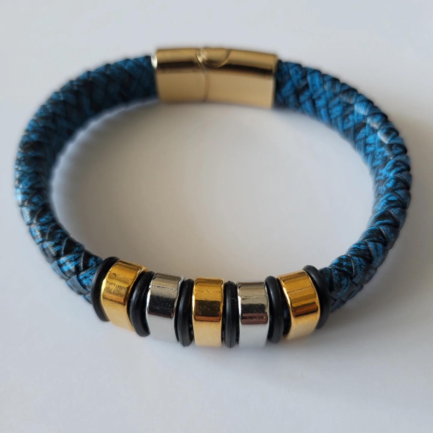Assorted Mens Braided and Bead Bracelets - photo 4