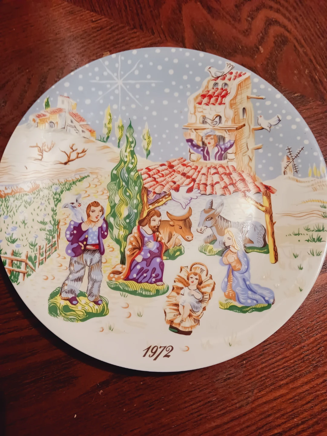 1972. Royale Limoges Noël The Nativity 🎄Christmas  Plate - photo 2