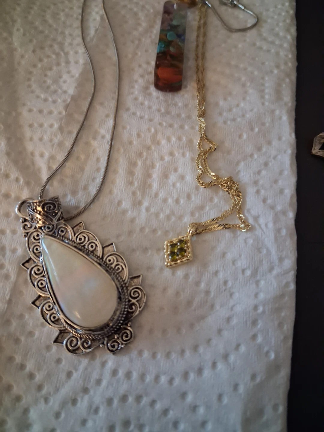 Three assorted fashion necklaces - photo 3