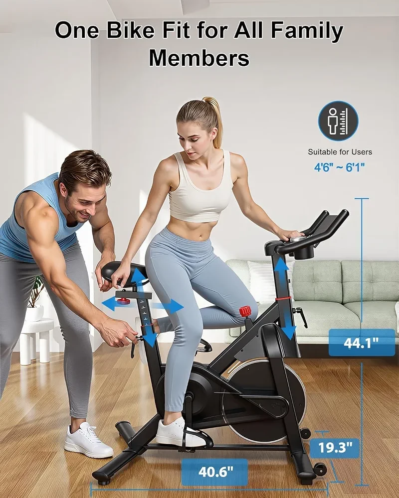Stationary Indoor Cycling Exercise Bike - photo 5