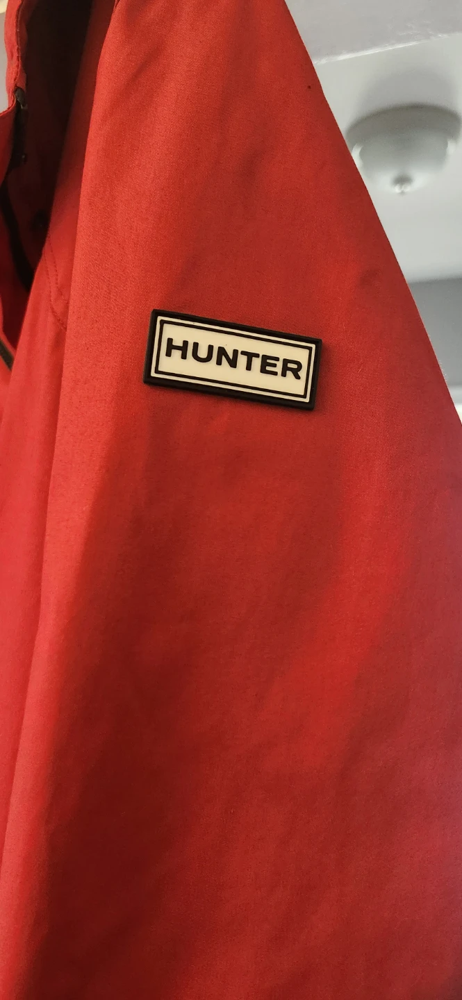 Hunter Red Rain Jacket - photo 3