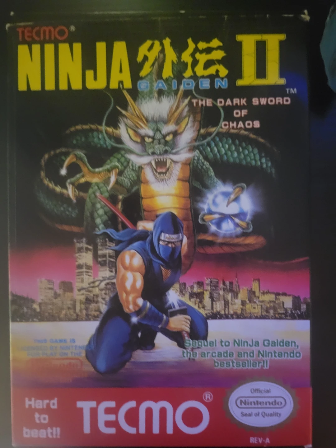 Ninja Gaiden II: The Dark Sword of Chaos for NES