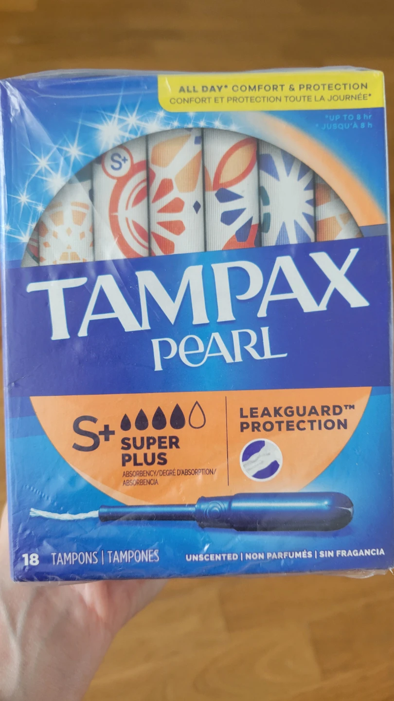 2 Boxes of Tampax Pearl Super Plus Tampons
