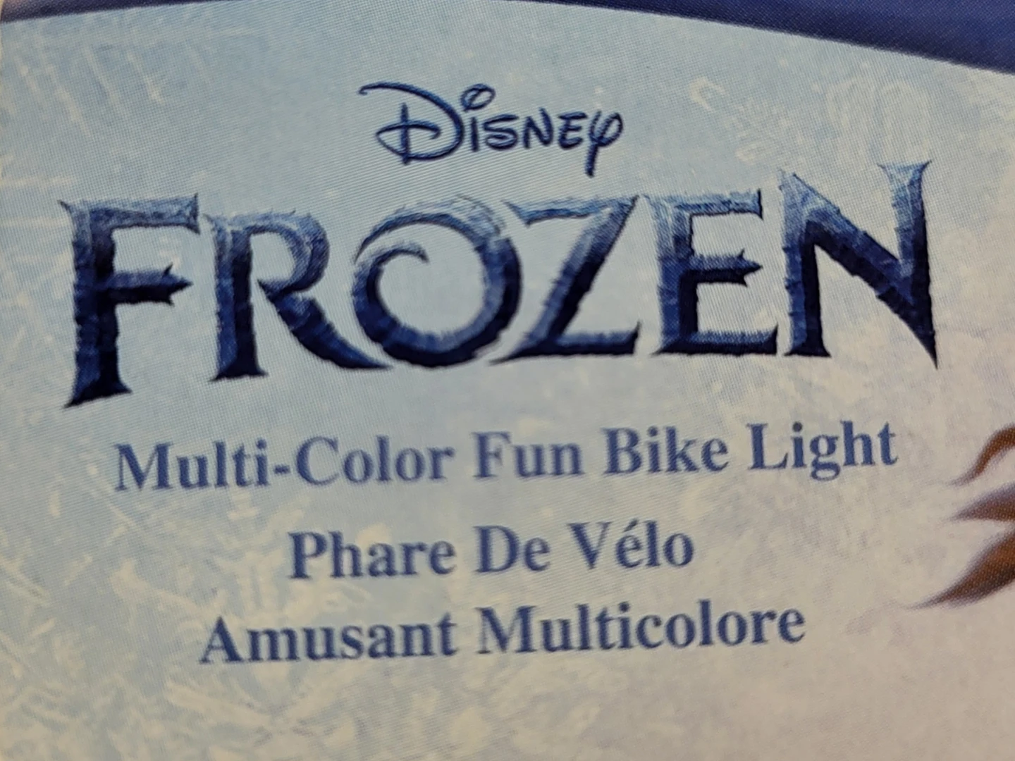 Disney Frozen Multi-Color Fun Bike Light - photo 3