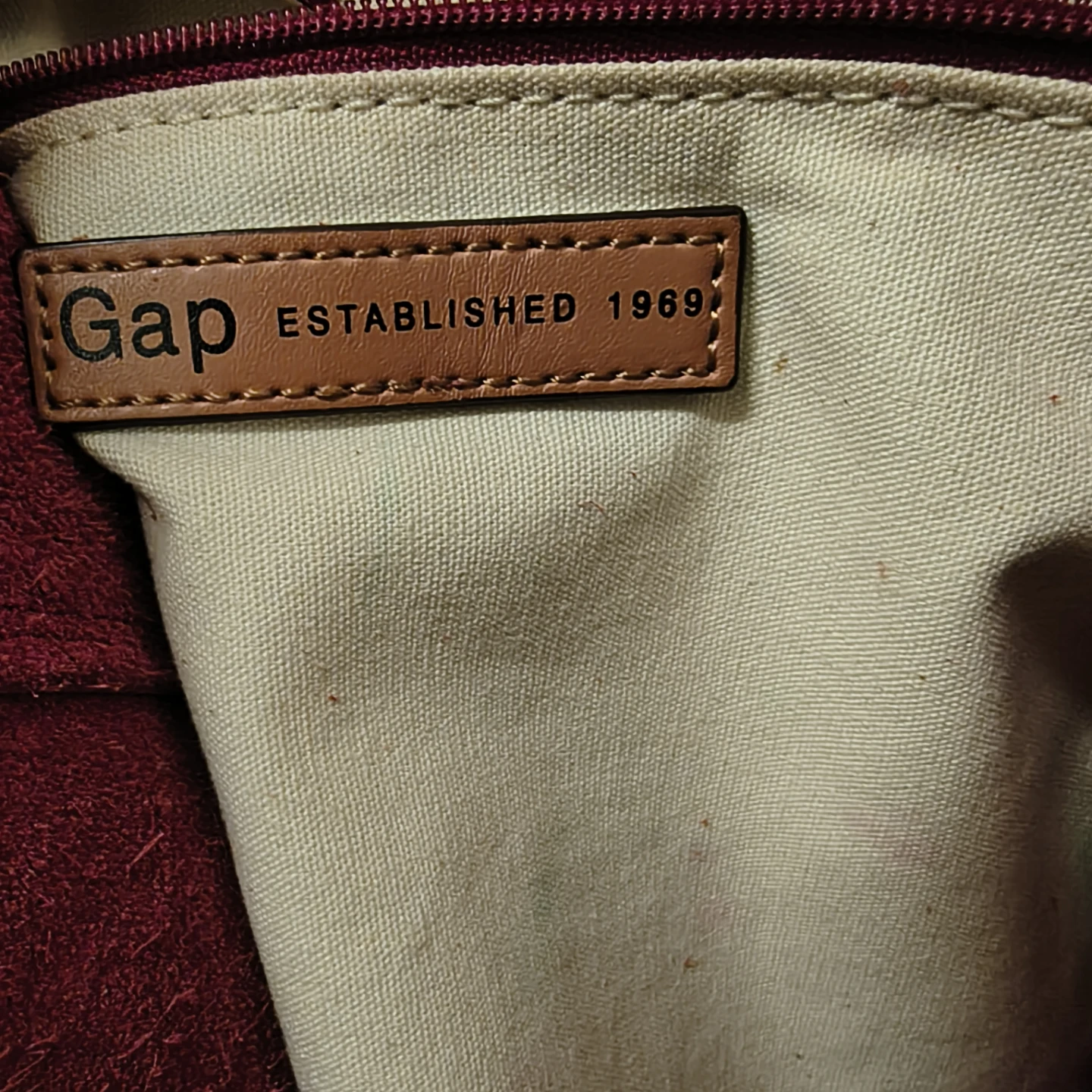 Gap Fuchsia Leather Tote Bag - photo 2