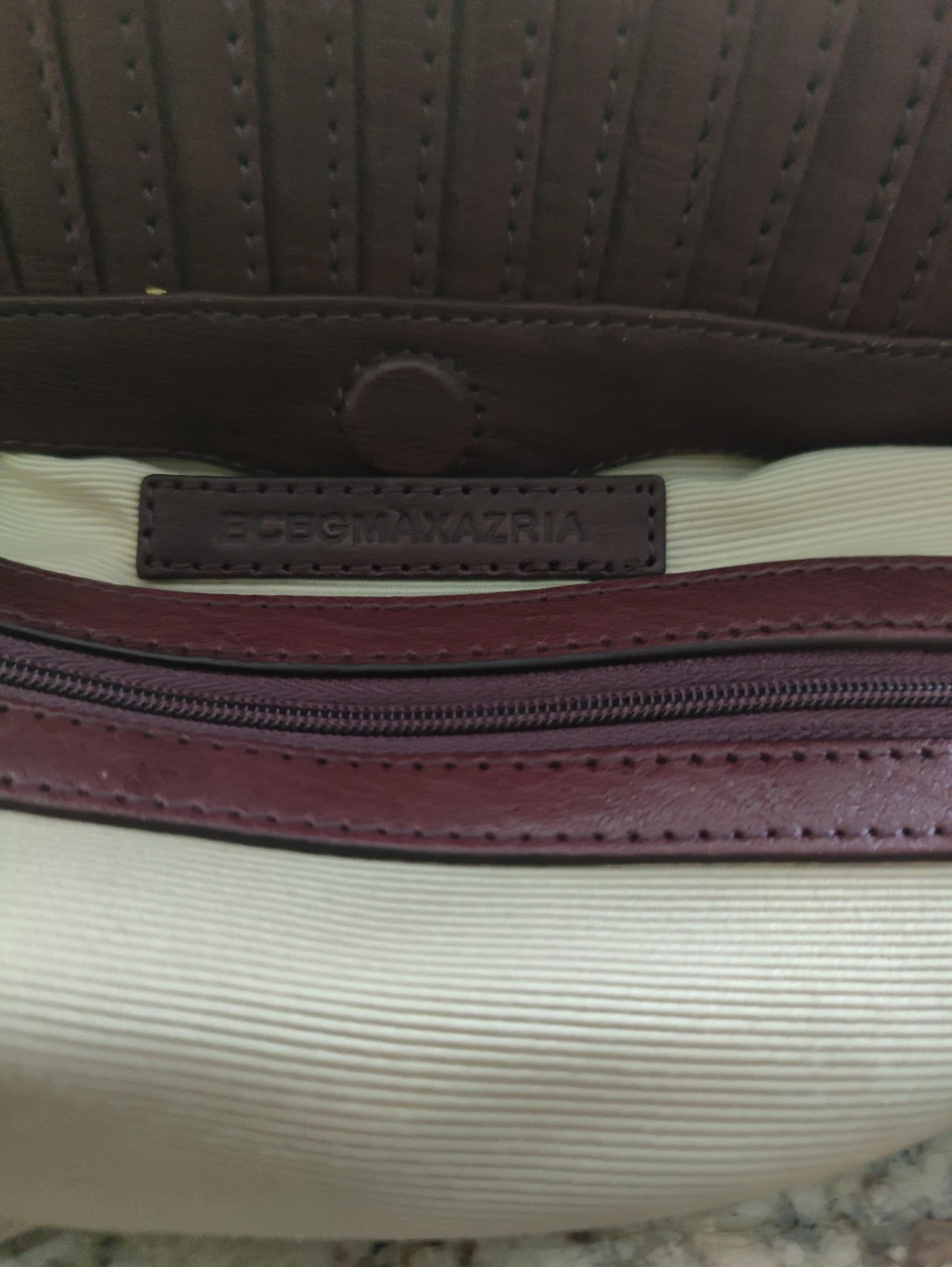 BCBGMAXAZRIA Brown Leather Handbag - photo 2