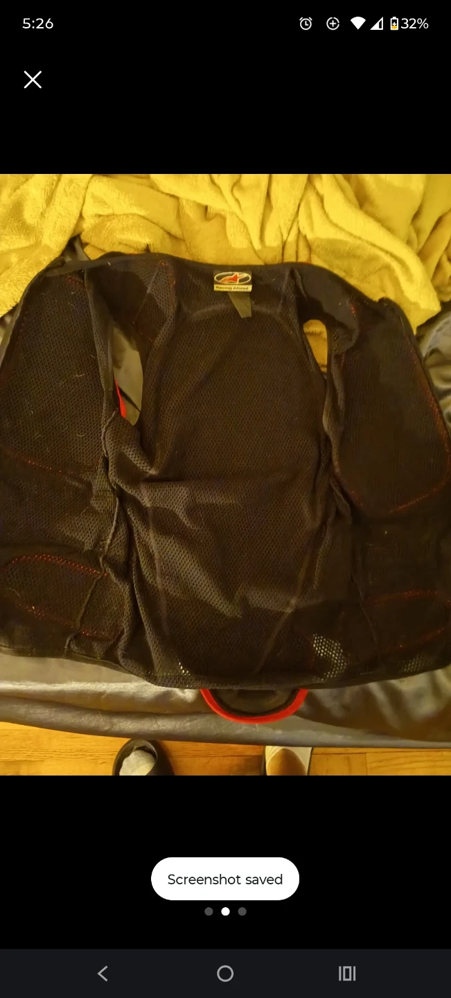 Fuxi Racing suit and Alpinestars back protector - photo 5