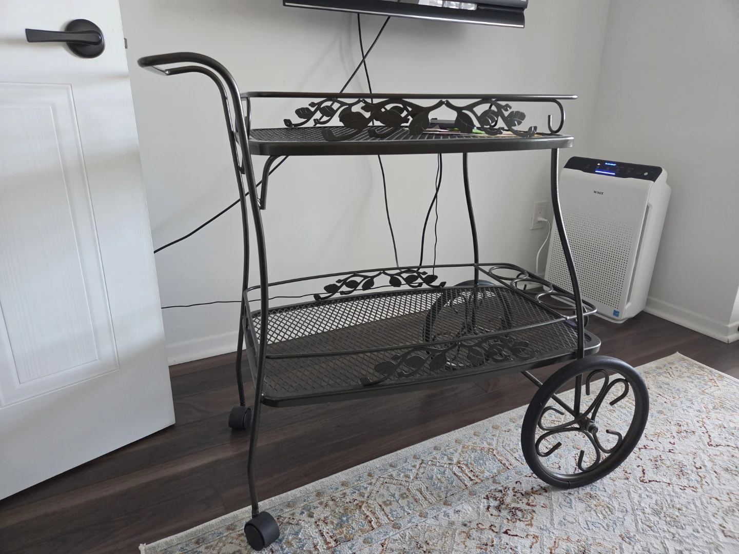 Metal Serving Cart - photo 2