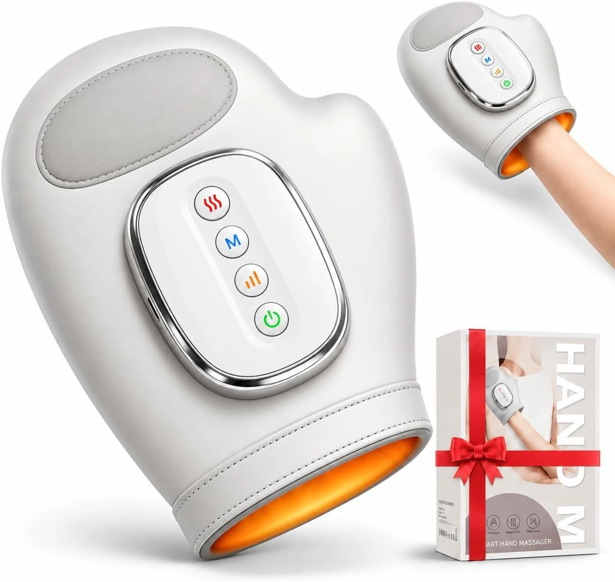 Electric Hand Massager with Heat & Compression
