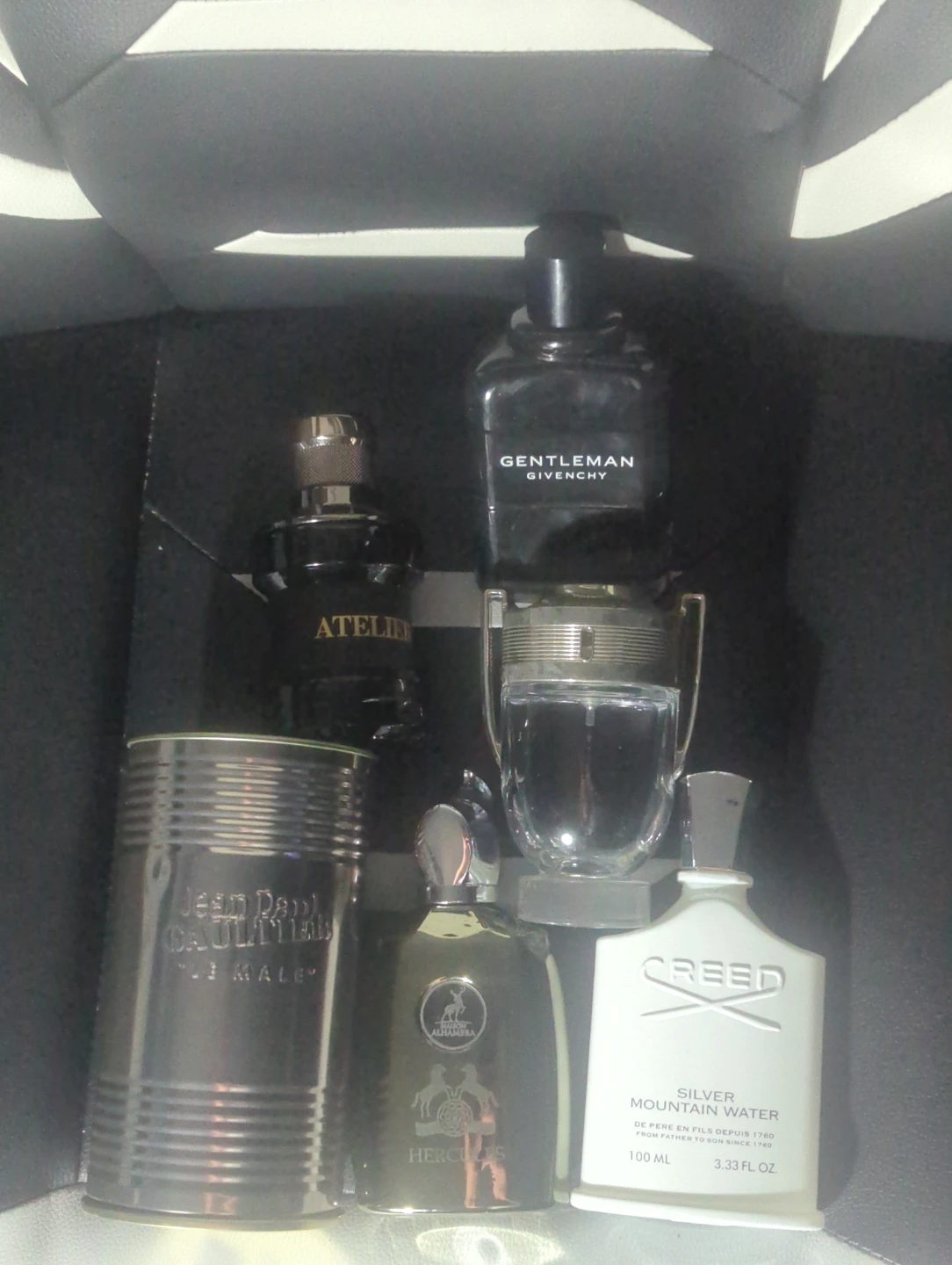 Collection of 6 Men's Fragrances