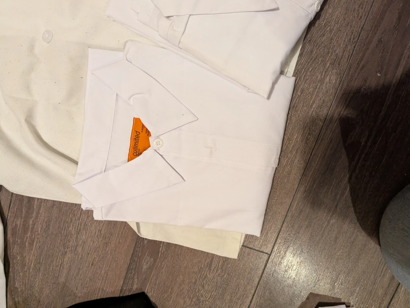 Chef Uniform Set Size XL  $15 one piece obo
