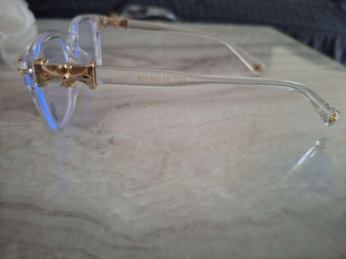 Chrome Hearts clear frame glasses - photo 2