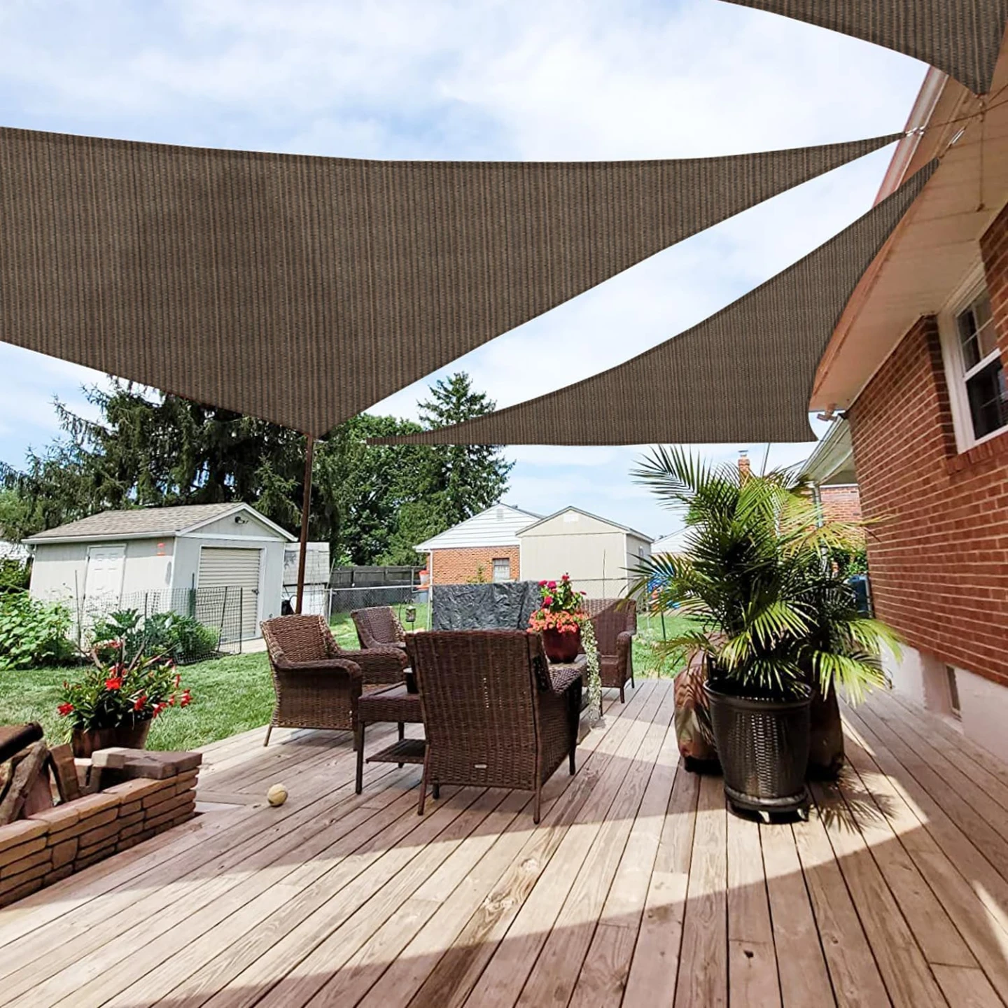 Triangle Sun Shade Sail
