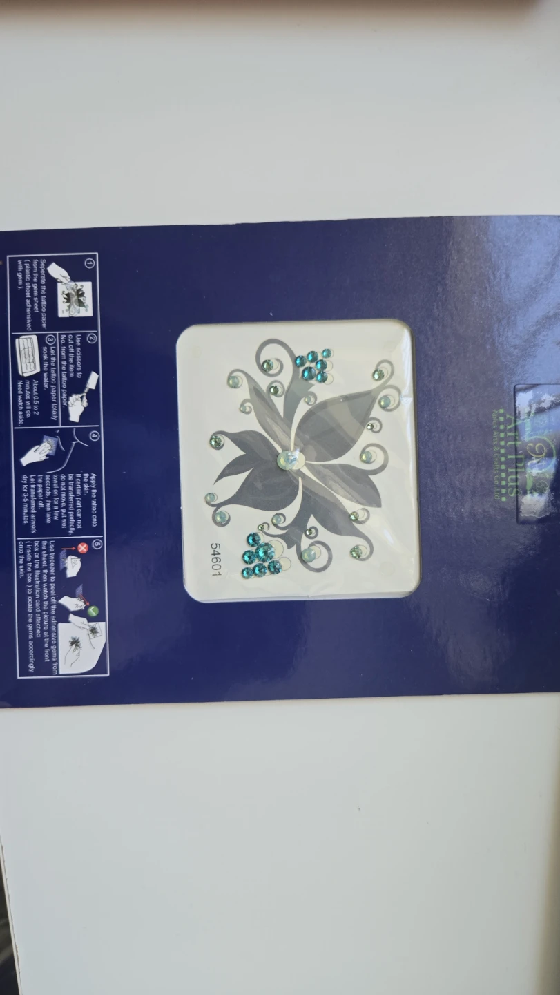 Temporary Swarvoski Tattoo + 5 GIFT - photo 5