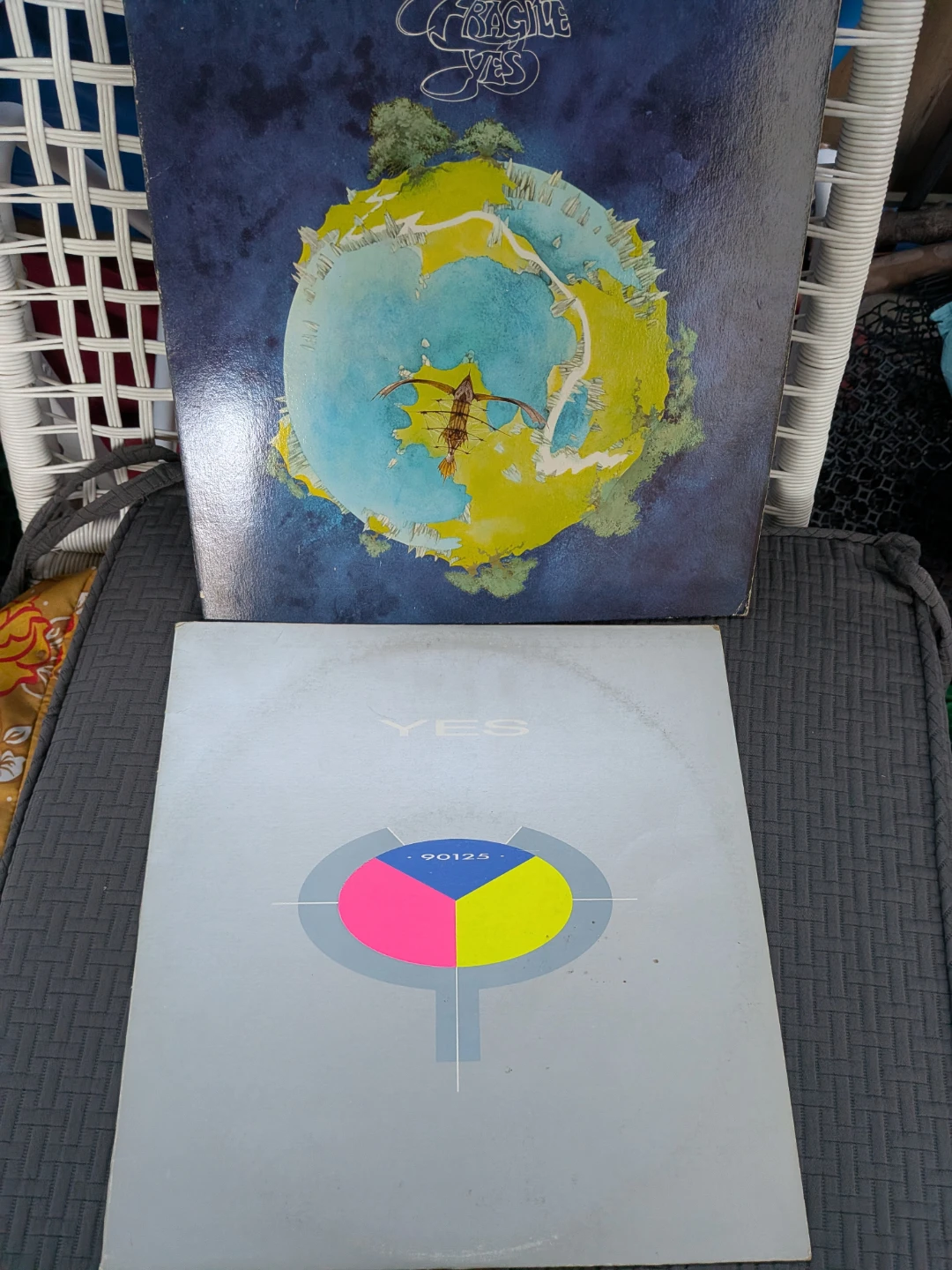 YES & Fragile Vinyl Records TWO FOR $5