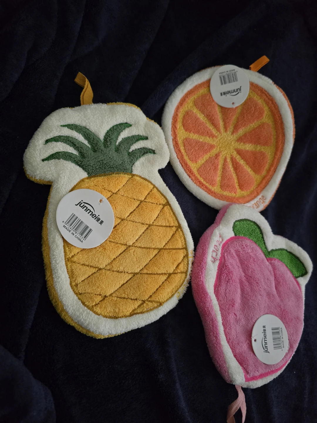 4  Fruit  Shaped Plush Mat orange  Peach pineapple - photo 5