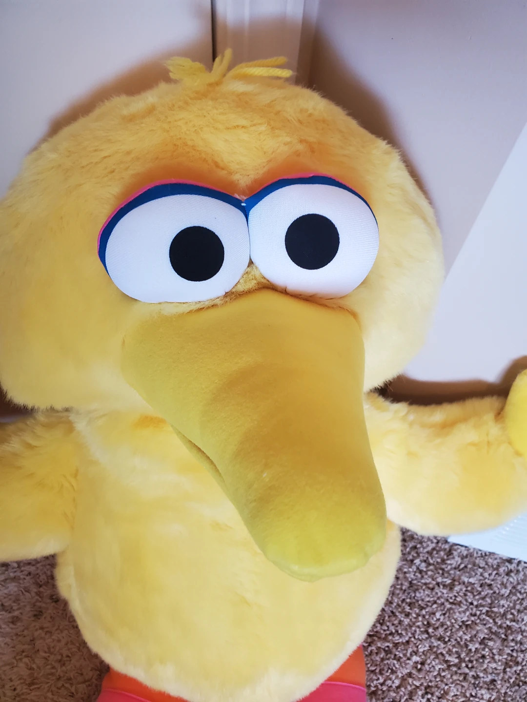 Playskool Big Bird Plush Toy 1995 - photo 2