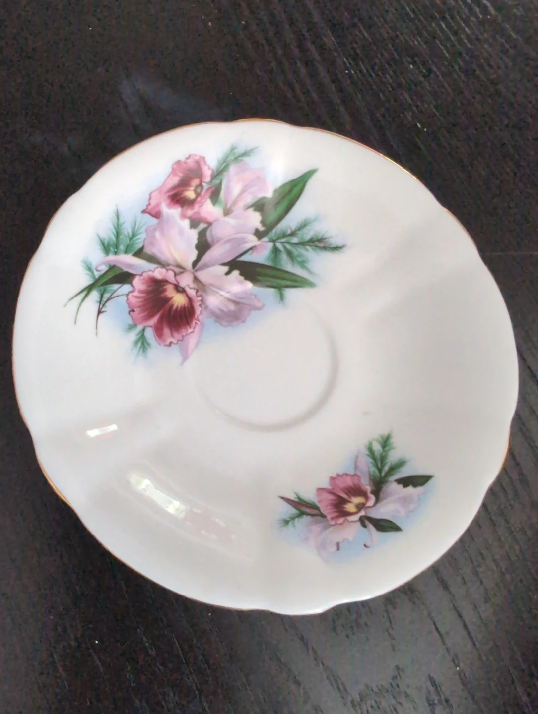 Windsor Bone China Cup & Saucer  Floral Design - photo 3