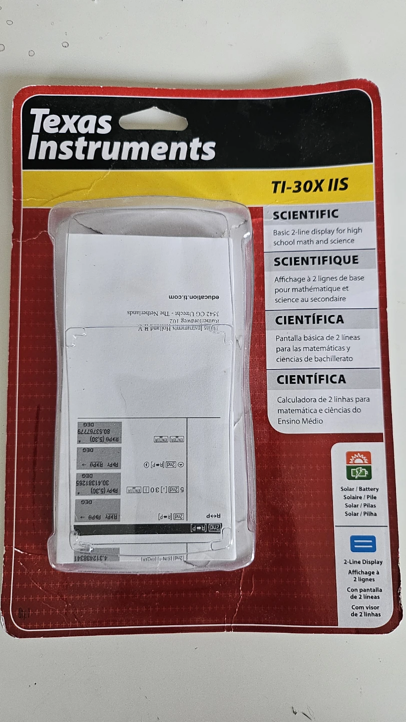 Texas Instruments TI-30X II S Scientific Calculator - photo 5