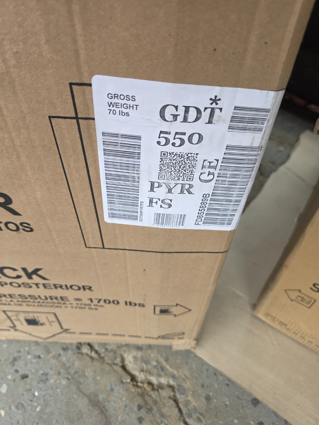 New GE 24 inch Built-In Tall Tub Dishwasher GDT550PYRFS - photo 2