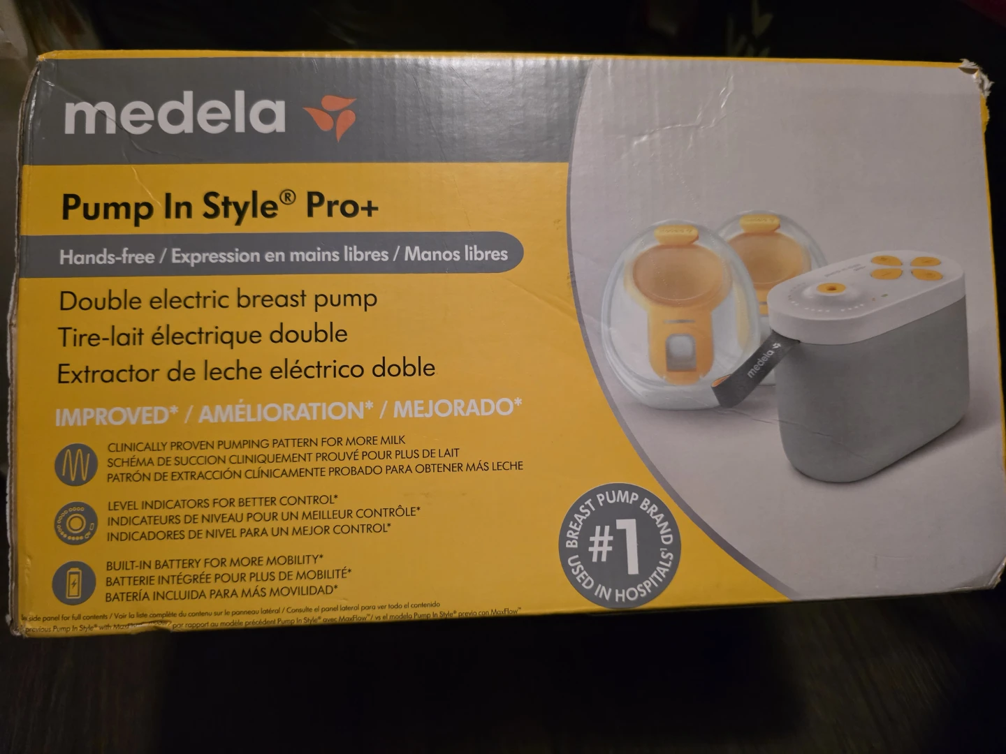 Medela Pump In Style Pro+ Hands-Free