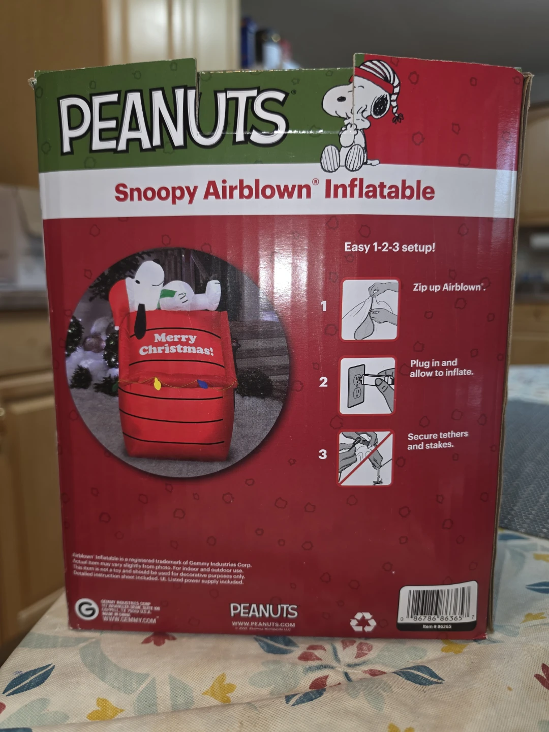 Peanuts Snoopy Airblown - photo 2