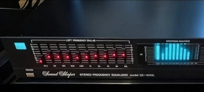 ADC Sound Shaper SS-100SL Stereo Frequency Equalizer