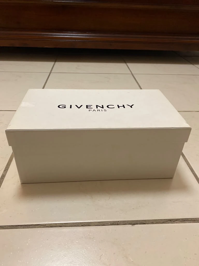 Givenchy Pink and White Strap Sandals