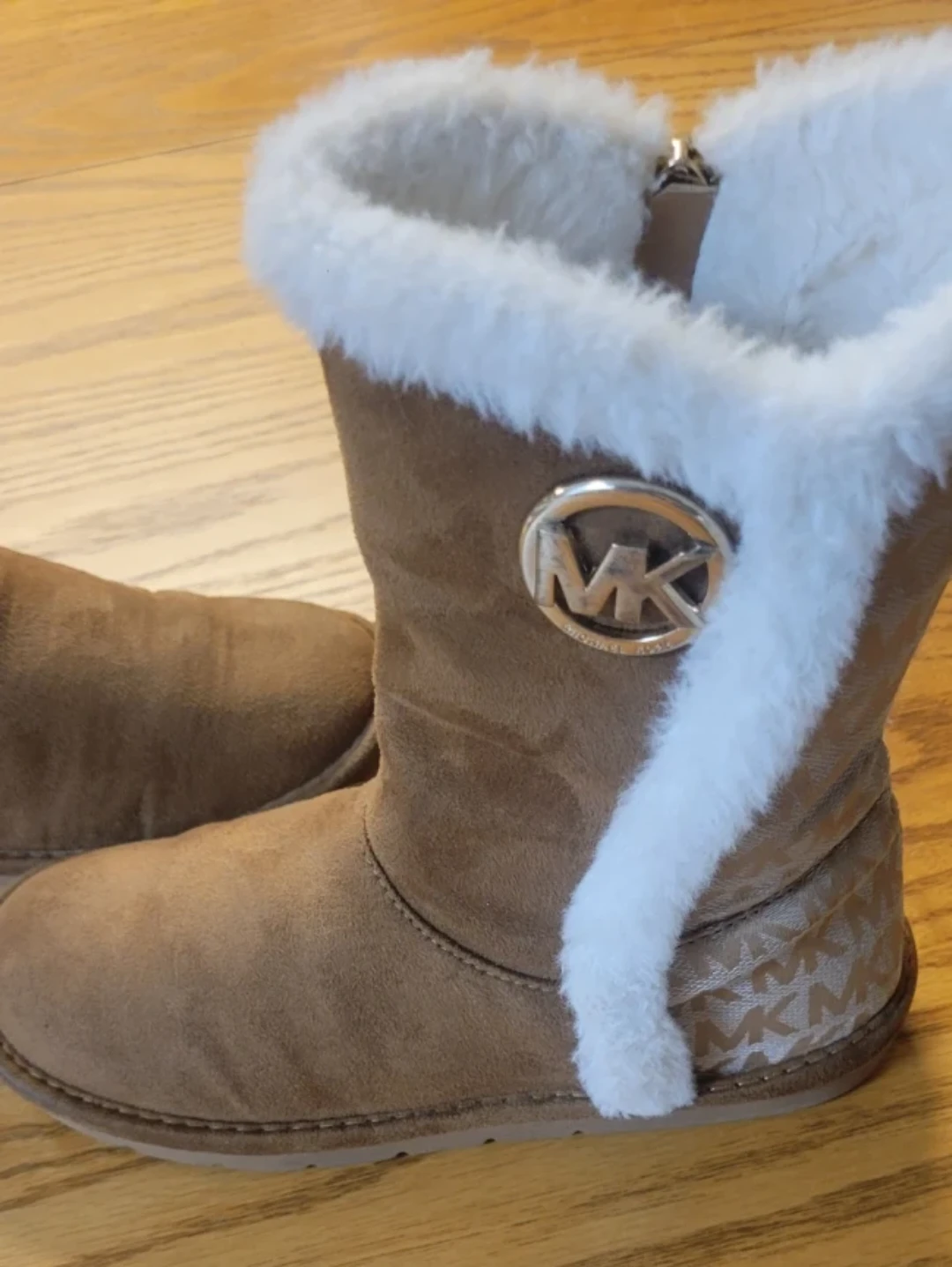 Michael Kors Tan Faux Fur Boots - photo 3